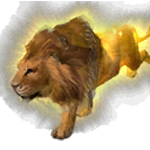Златогривый король-лев